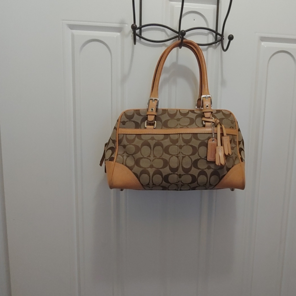 Coach hand bag